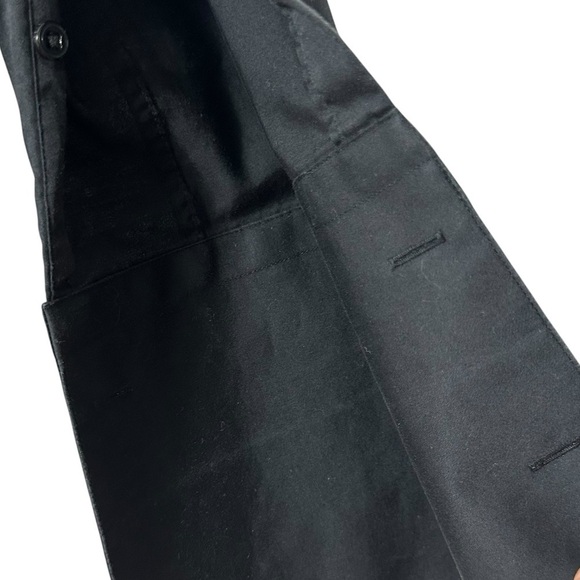 RON TOMSON FLAGSHIP BLACK TUXEDO SHIRT SIZE MEDIUM - Picture 10 of 16